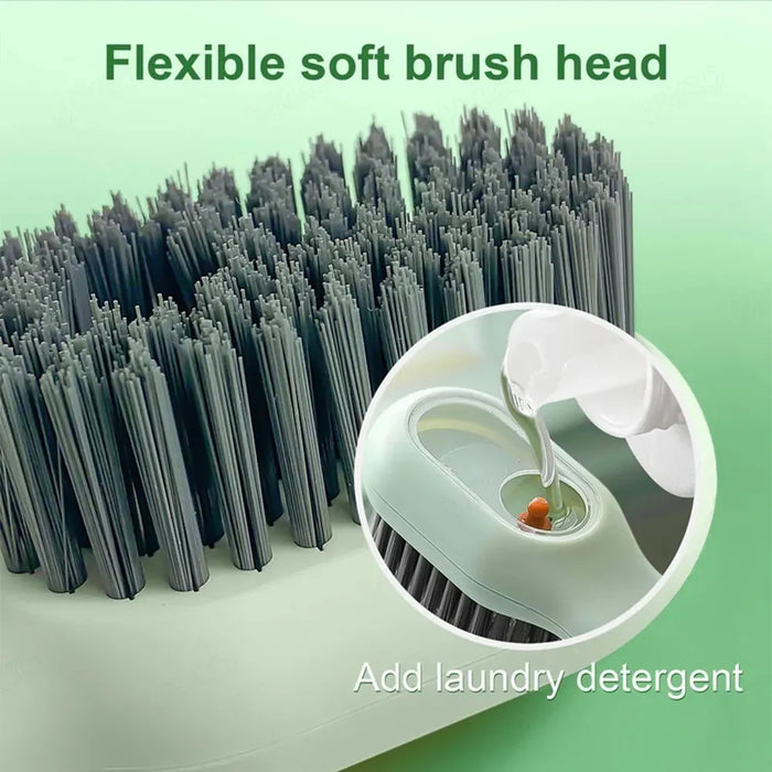 BubbleBrush™ Multipurpose Soap Dispensing Cleaning Brush (Pack of 2)