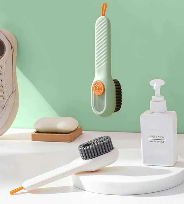 BubbleBrush™ Multipurpose Soap Dispensing Cleaning Brush (Pack of 2)