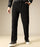 Combo of 2 Cuadray Fabric Stylish Pants | Perfect Blend of Comfort & Style - Black & Grey